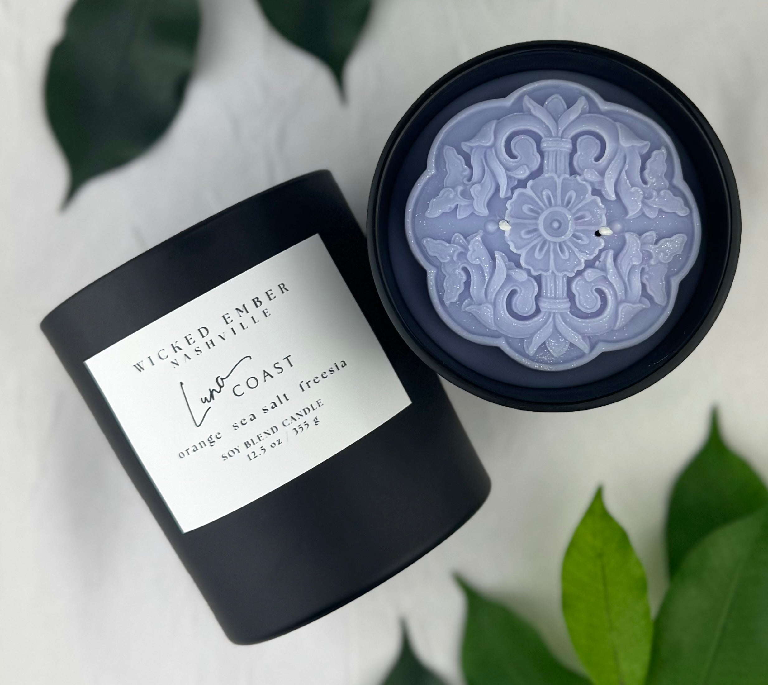 LUNA SEA キャンドル Luna Coast 12.5 Soy Blend Candle – Wicked Ember